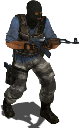 Terrorist Transparent Counter Strike - Planetside 2 Nc Sniper (277x437), Png Download