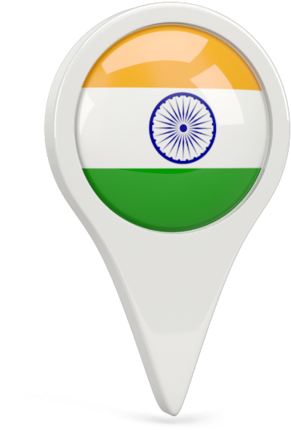 Icon Indian Flag - Zazzle India Flag Keychain (640x480), Png Download