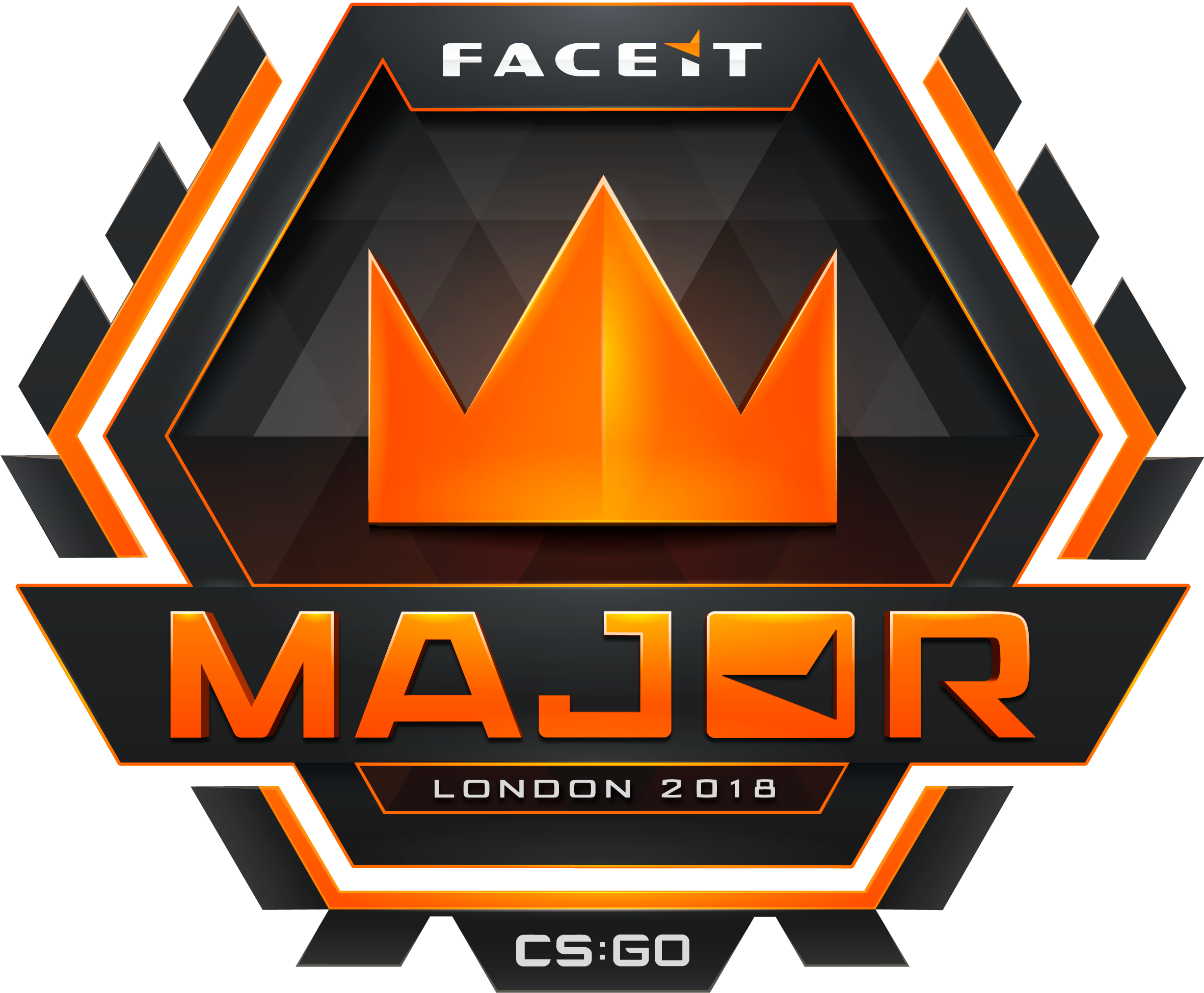 Faceit Brings The U - Faceit Major 2018 Logo (2500x2500), Png Download
