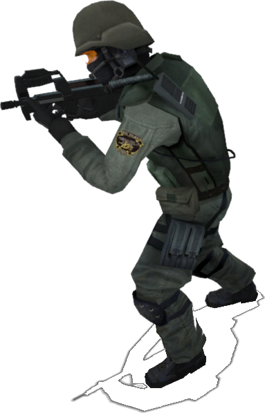 Seal Team Counter Zombie - Soldier (383x598), Png Download