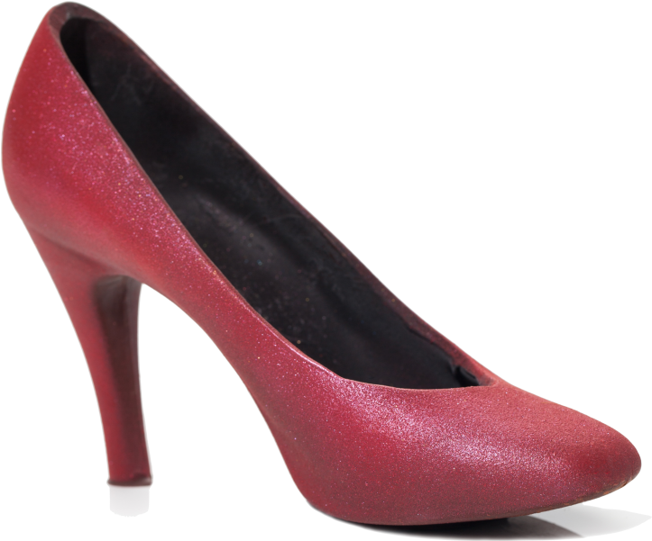 Chocolate High Heel - Basic Pump (974x600), Png Download