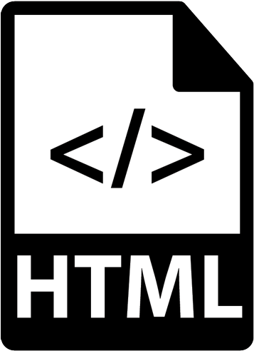 Isomorphic Rendering Server-side Html Produced Using - Icono Html (482x498), Png Download