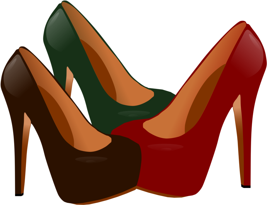 High-heeled Shoe Stiletto Heel Footwear Court Shoe (1061x750), Png Download