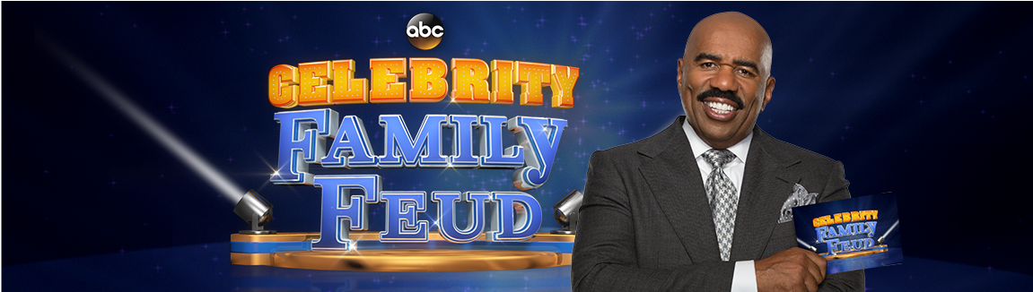 Celebrity Family Feud Logo (1150x455), Png Download