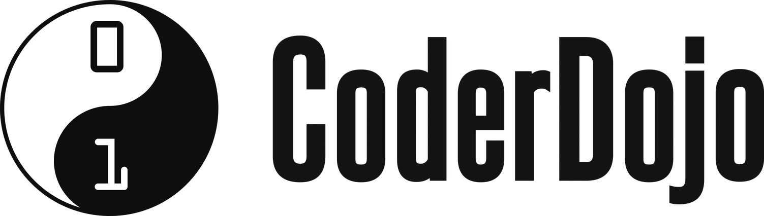 Html, Css & Javascript - Coderdojo Logo (1503x426), Png Download