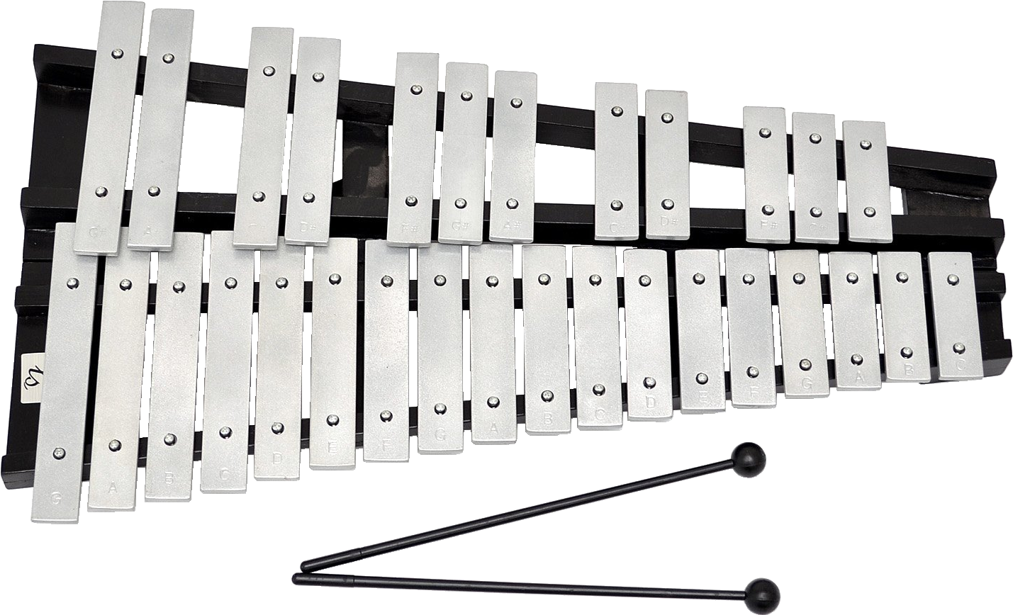 Glockenspiel - Xylophone With Transparent Background (1451x898), Png Download