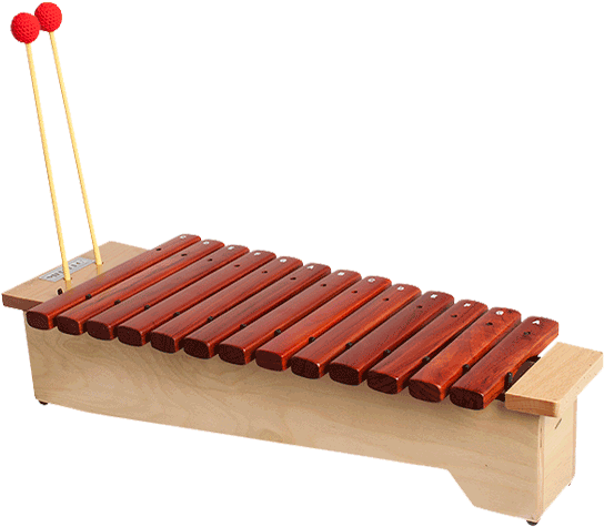Mitello Ed971 13 Note Diatonic Xylophone - Musical Instrument (666x518), Png Download