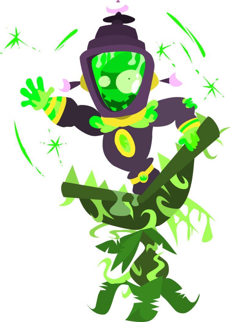 Peas Drawing Toxic Vector Black And White Stock - Plants Vs Zombies Toxic Brainz (757x1055), Png Download