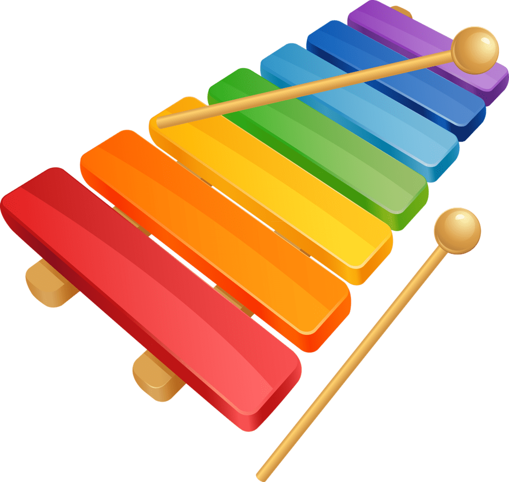 Orff Xylophone Clipart 6 By Jacqueline - Xylophone Clipart Png (1024x971), Png Download
