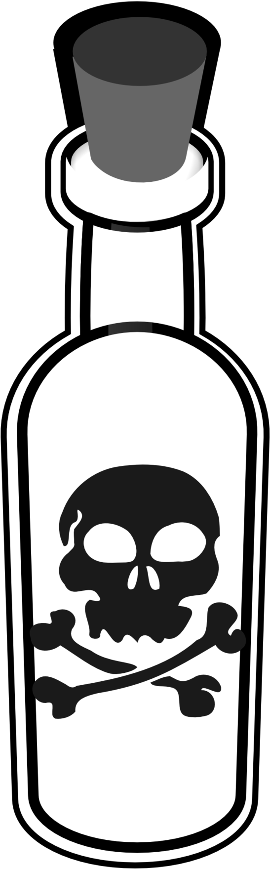 Toxic Clipart Transparent - Cafepress Green Skull And Crossbones Baby Blanket (555x1295), Png Download