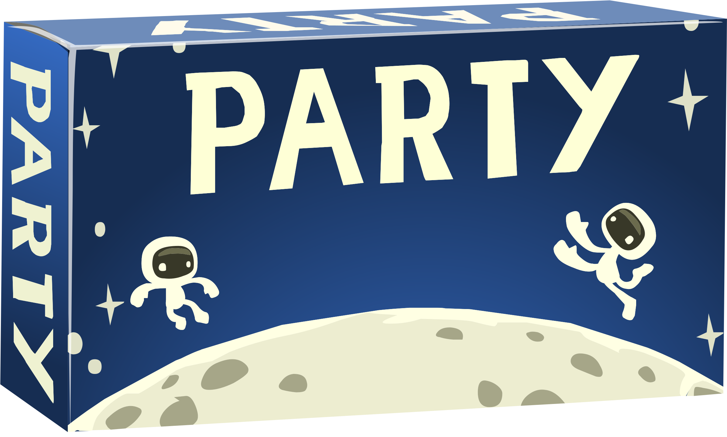 This Free Icons Png Design Of Party Pack Toxic Moon (2400x1448), Png Download