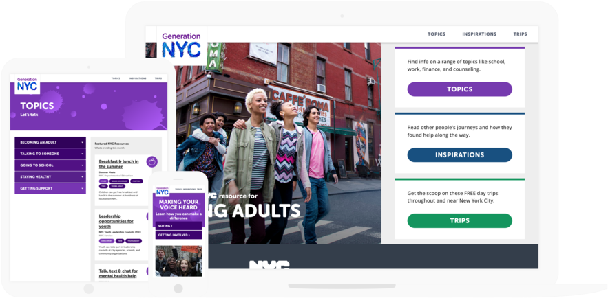 Generation Nyc Header - Website (1000x551), Png Download