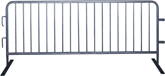 Crowd Control Barrier - Crowd Control Fencing (600x371), Png Download