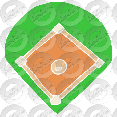 Clipart Transparent Library Stencil For Classroom Therapy - Baseball (380x380), Png Download