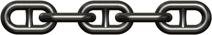Stud Link Chain - Chain (720x540), Png Download