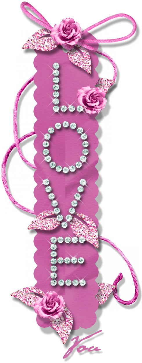 Color Clipart Pink Diamond - Love Diamond Png (514x1264), Png Download