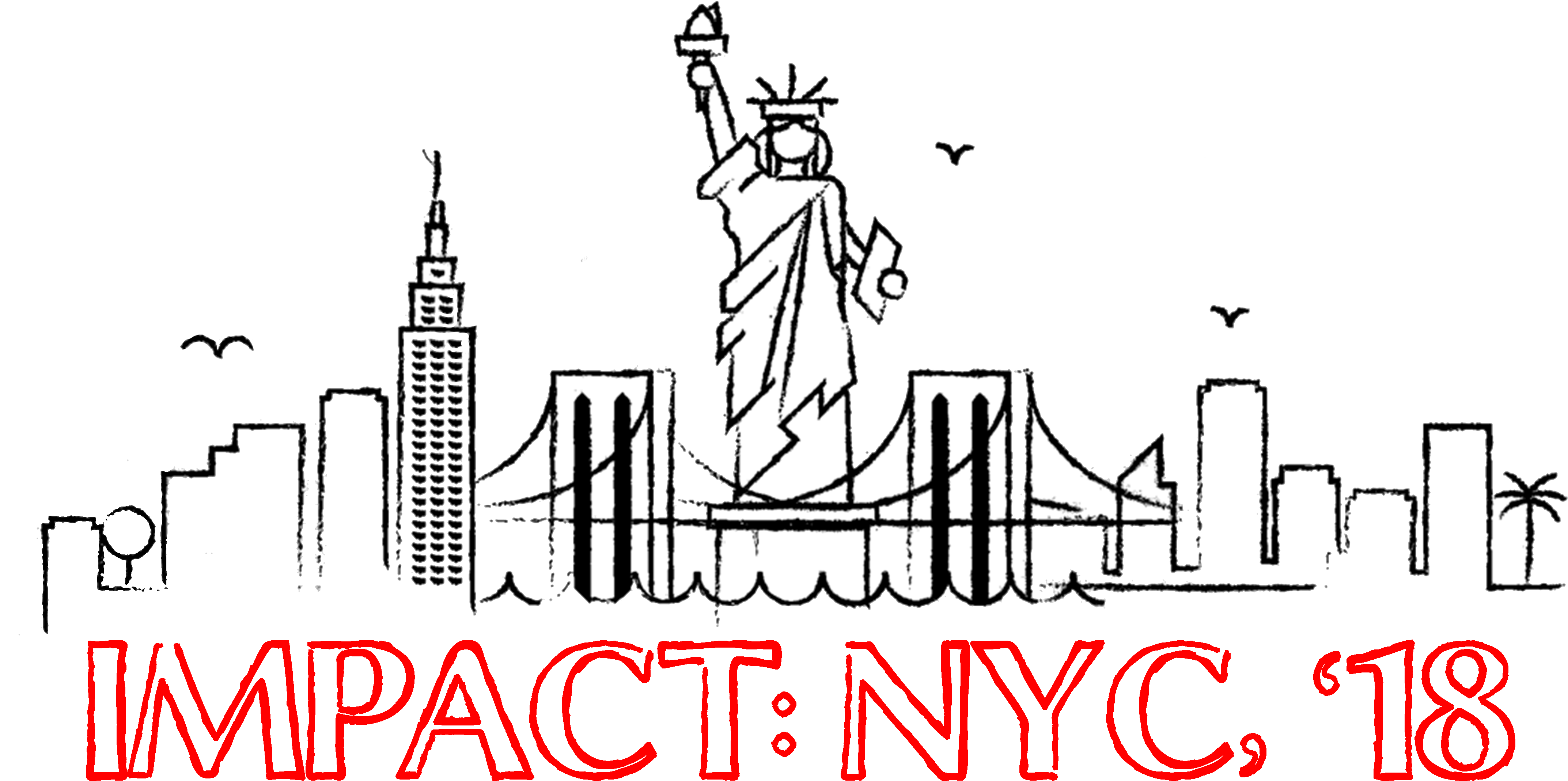 Impact-nyc - Illustration (4562x2566), Png Download