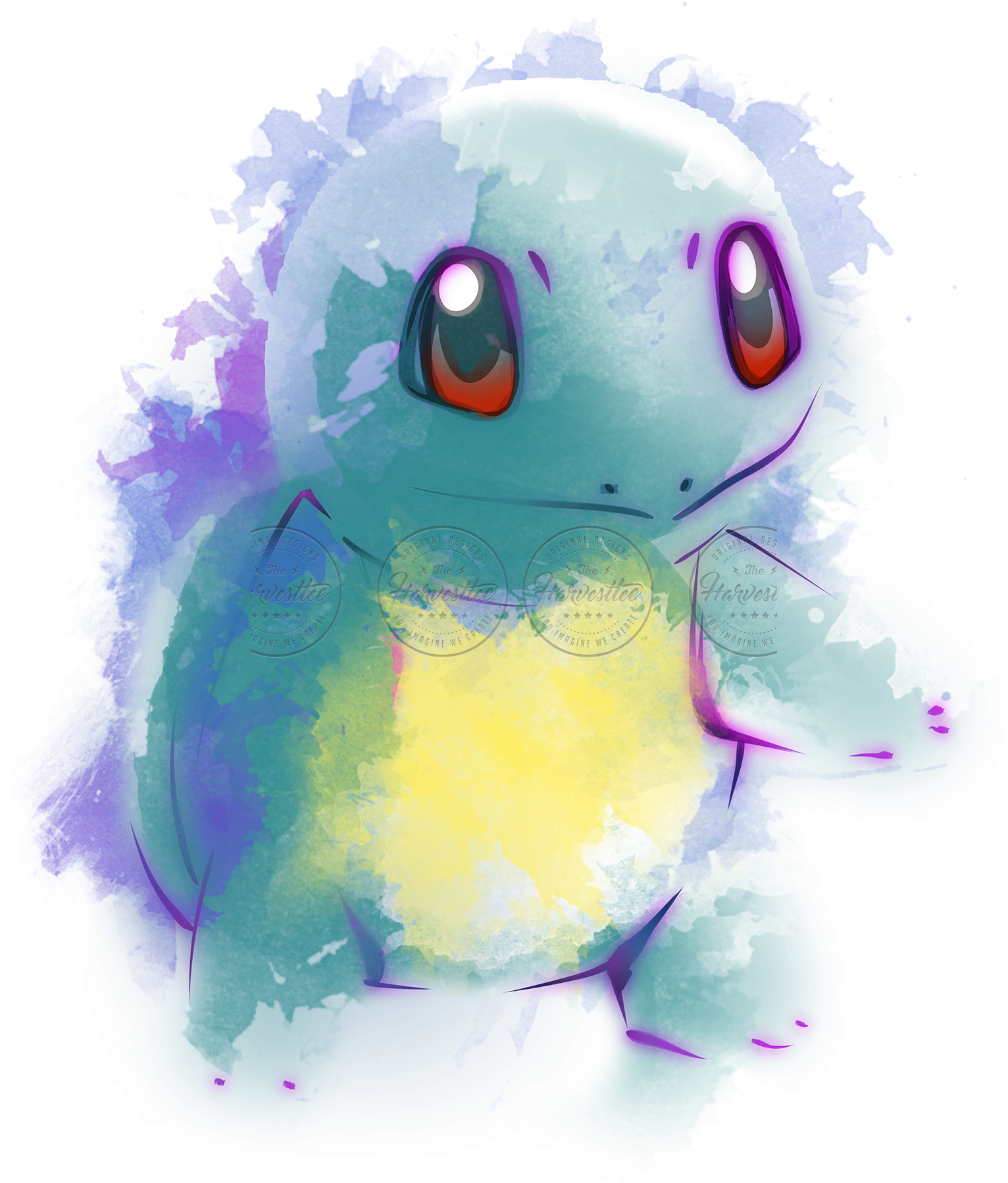 Water Watercolor - Video Game (1800x1800), Png Download