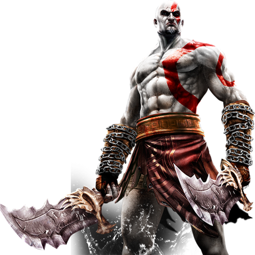 Kratos - God Of War Ascension Psp Iso (500x500), Png Download