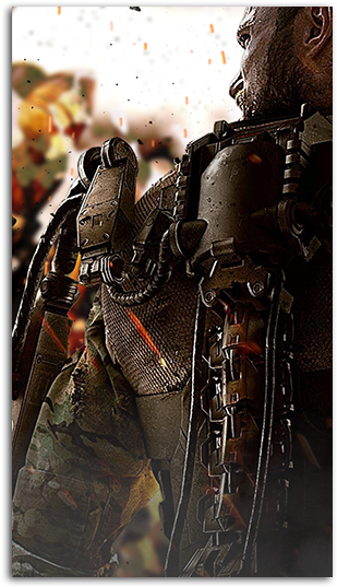 Advanced Warfare Mobile Wallpaper Big - Call Of Duty:advanced Warfare Season Pass - Pc Download (485x550), Png Download