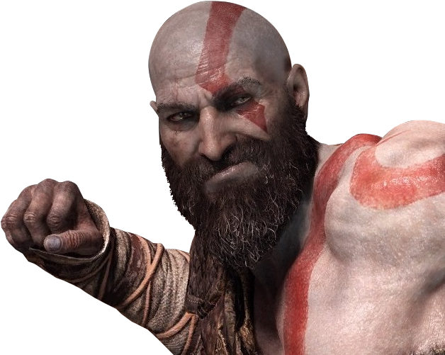 View Samegoogleiqdbsaucenao Smug-kratos , - Smug Kratos (631x544), Png Download