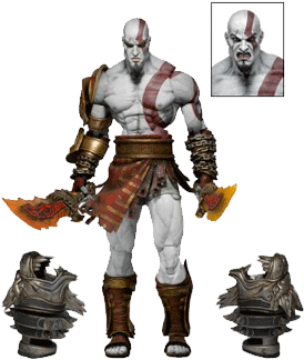 God Of War - God Of War 3 Action Figure (600x600), Png Download