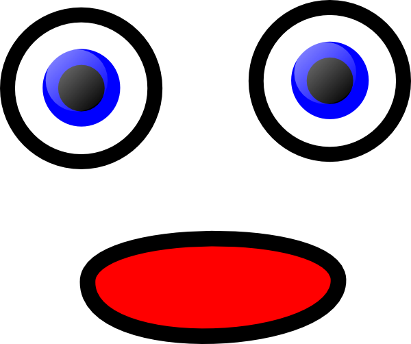 Free Download Funny Face Svg Clipart Clip Art Crazy - Circle (600x502), Png Download