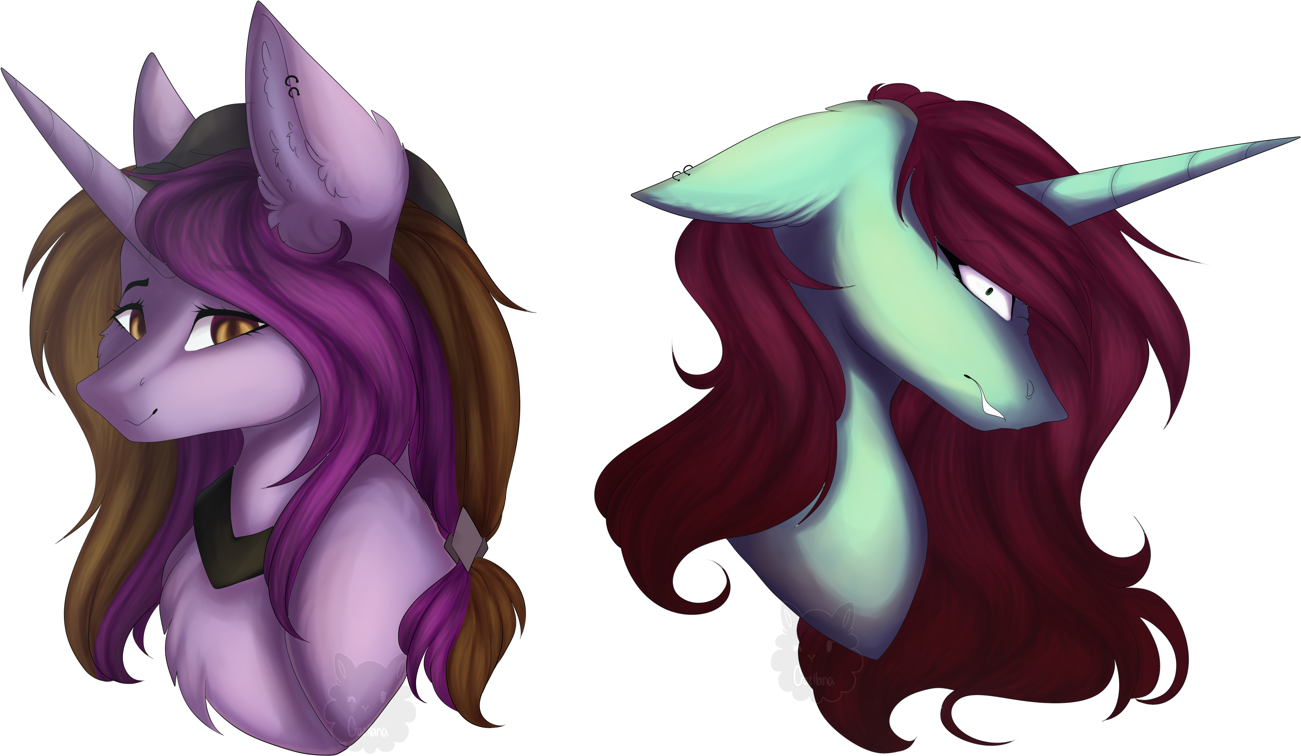 Crazllana, Art Trade, Bust, Chest Fluff, Crazy Face, - Queen's Blade (4564x2772), Png Download