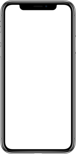 Shop Now - Iphone X Frame Png (264x530), Png Download