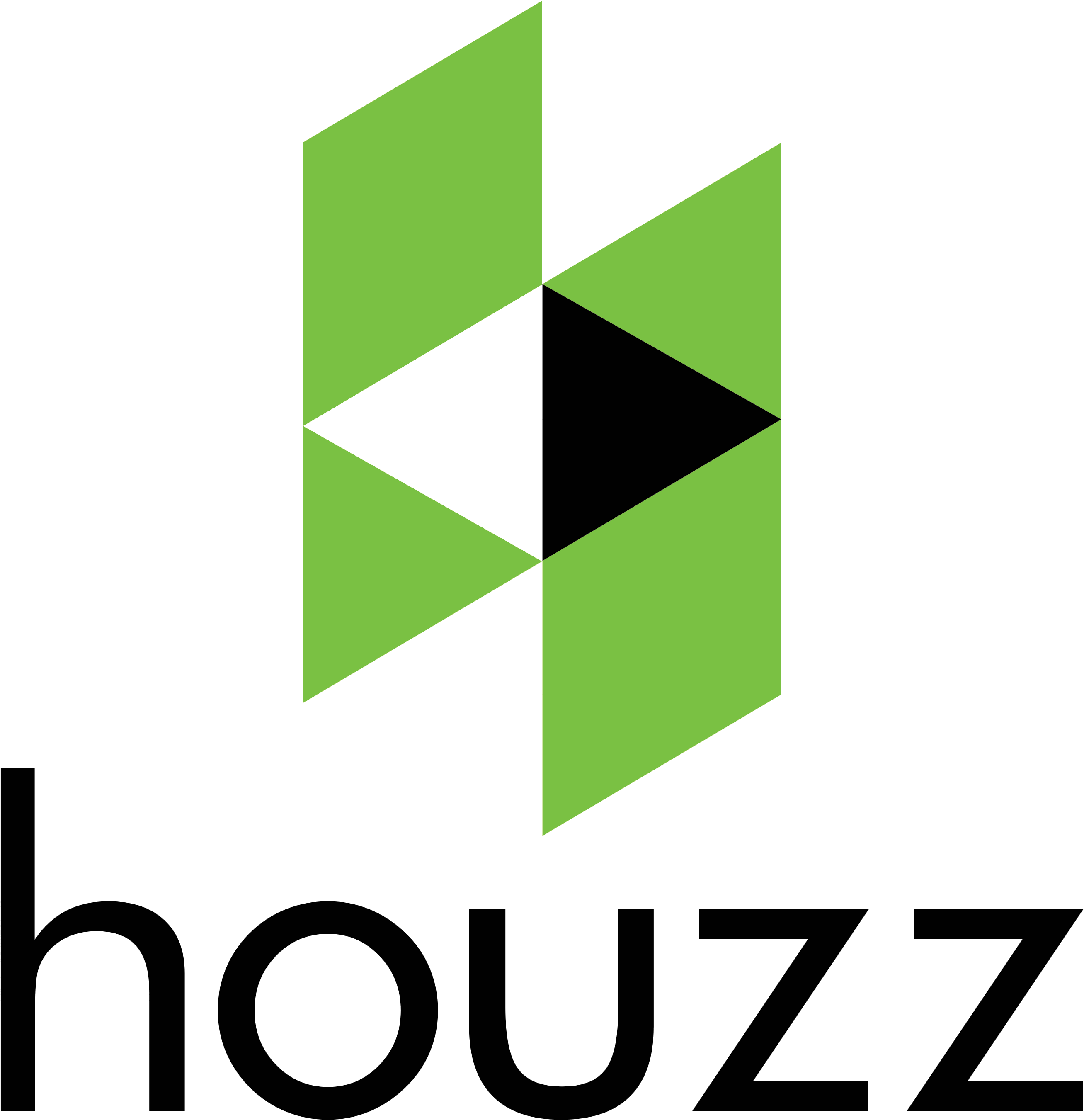 Houzz Logo (3022x3029), Png Download