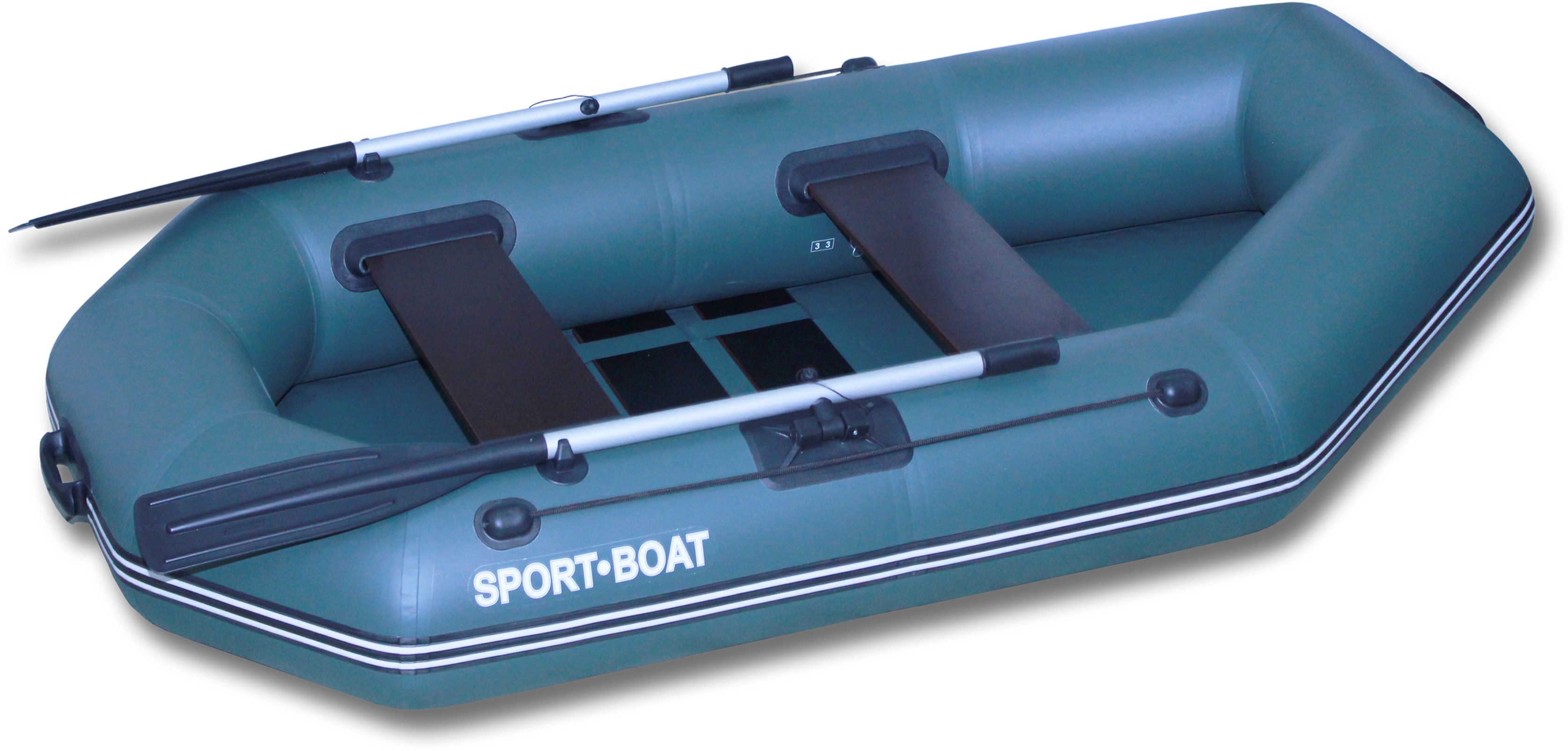 Inflatable Rowboat Laguna L 220 Ls - Boat (3969x1726), Png Download