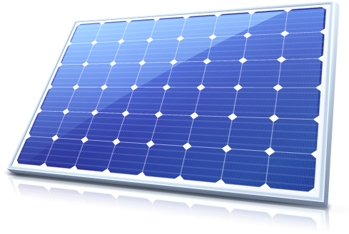Renewable Energy Panels Solar Panels - Solar Panel Png (494x350), Png Download