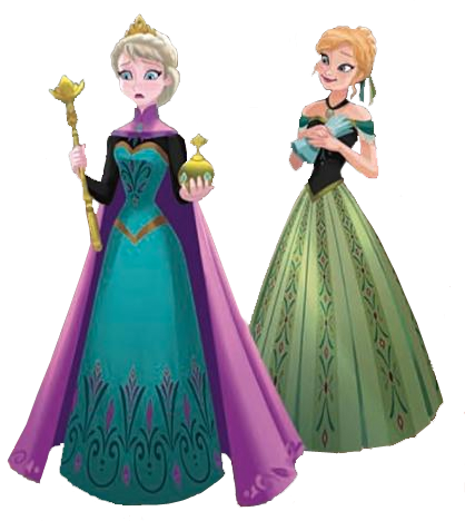 Frozen Images And Elsa Wallpaper Background Photos - Queen Elsa Elsa And Anna Frozen (418x468), Png Download