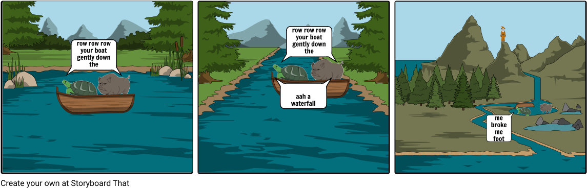 Row Row Row Your Boat - Geography (1164x385), Png Download