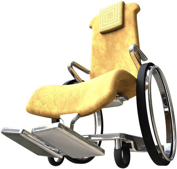 A Simple Wheelchair - Wheelchair (720x720), Png Download