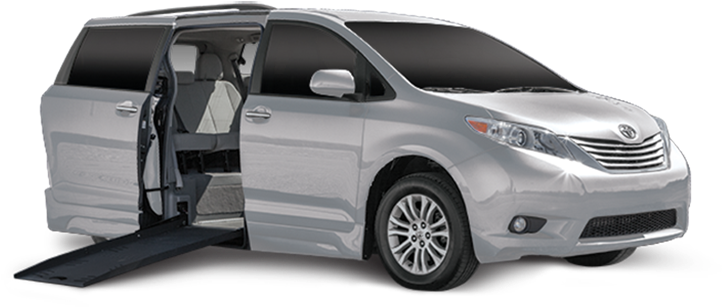 Professional Wheelchair Van Conversion Vs - Wheelchair Accessible Van (768x374), Png Download