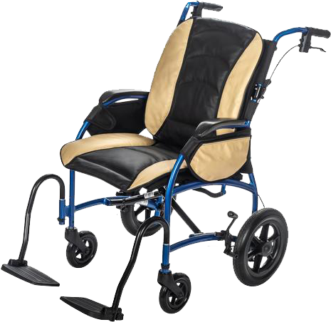 Strongback Premium Lightweight Portable Wheelchair - Wheel (600x600), Png Download