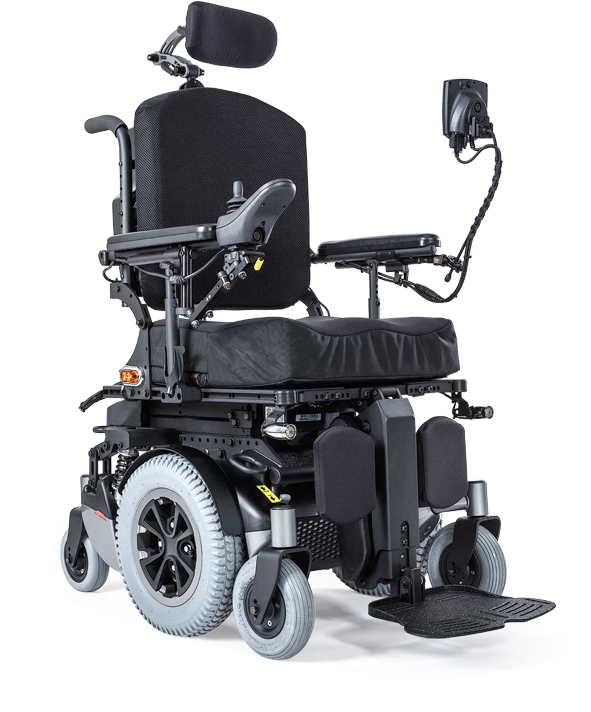 Alltrack M Series - Sunrise Quickie Power Wheelchairs (591x750), Png Download