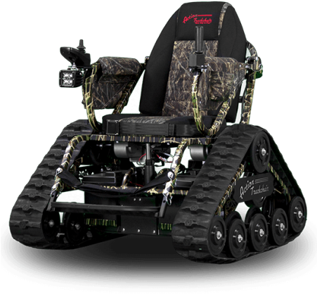 Action Trackchair Tracked All Terrain Wheelchair - Track Chair (450x450), Png Download