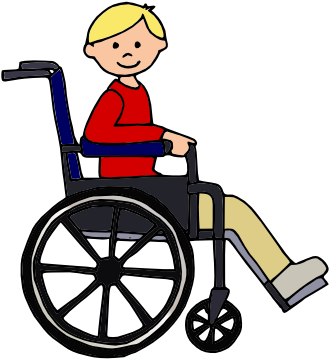 Collection Of Free Dishable Clipart Orthopedic Impairment - People With Special Needs Clipart (380x380), Png Download