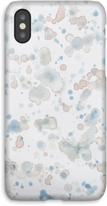 Case With Watercolor Splash - Mobile Phone Case (499x800), Png Download