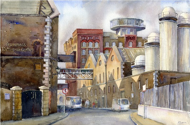 Guinness Brewery Dublin Art - Guinness Brewery Dublin (800x800), Png Download
