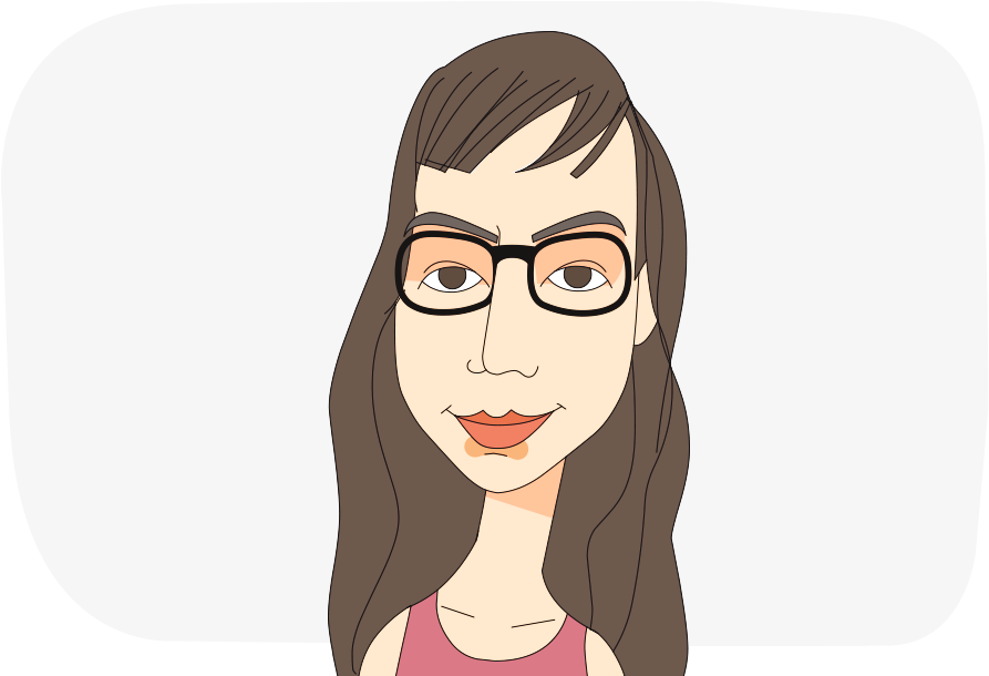 Mairav Zonszein - Cartoon (960x630), Png Download