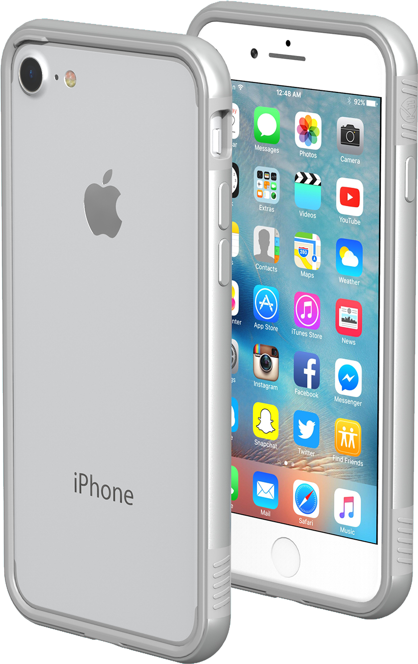 Iphone 7/8 Cases - Iphone 7 Gold Case (1440x1440), Png Download