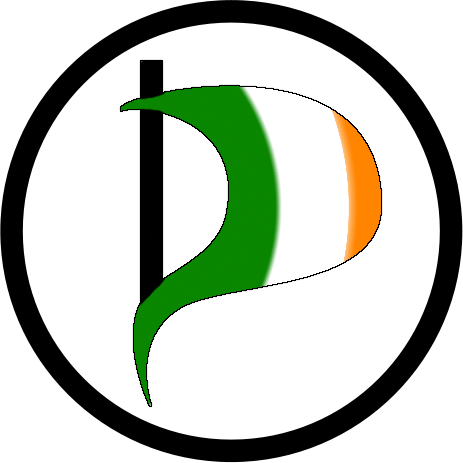 Logo Pirate Party Ireland - Pirate Party Ireland (463x463), Png Download