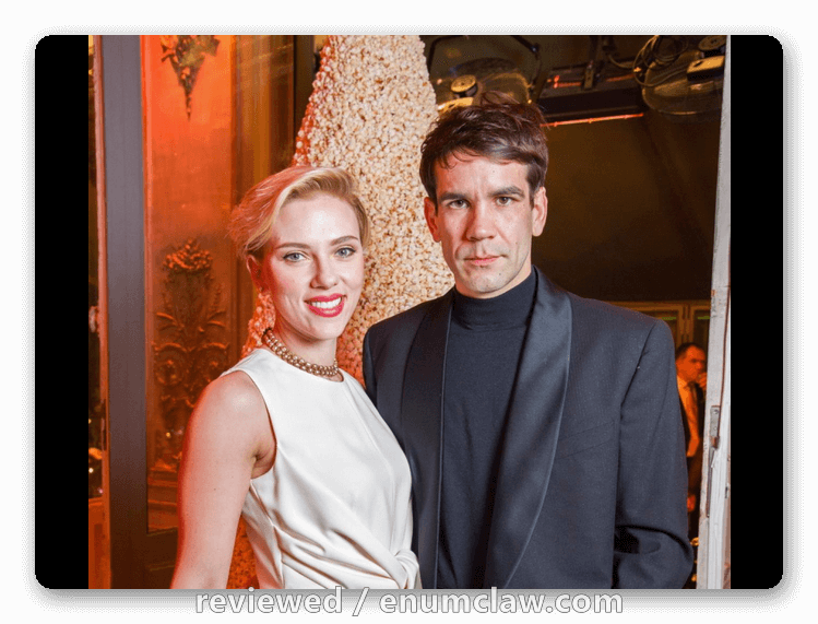 Whole 2 Years - Scarlett Johansson Husband (749x571), Png Download