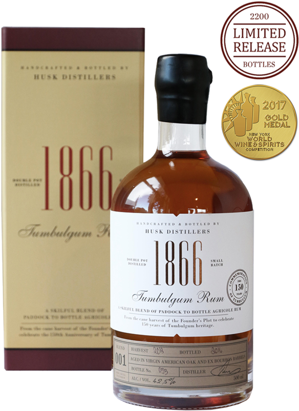 1866 Tumbulgum Rum (1000x852), Png Download