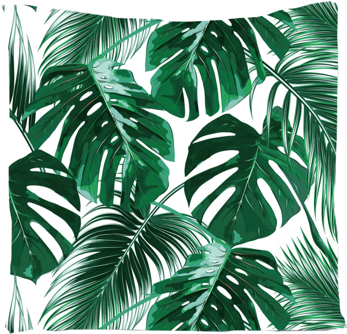 Tropical Leaves (800x800), Png Download
