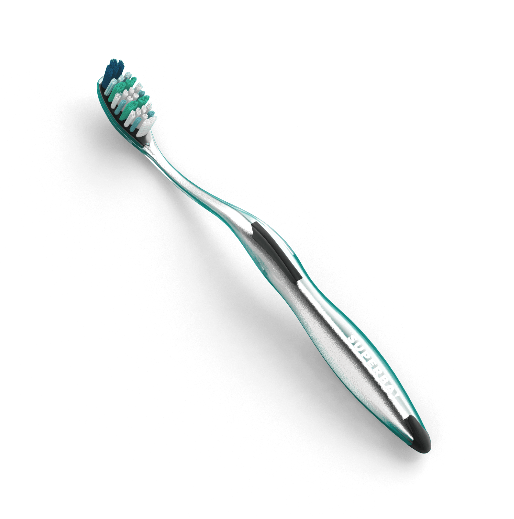 Superba Black Toothbrush - Toothbrush (1700x1700), Png Download