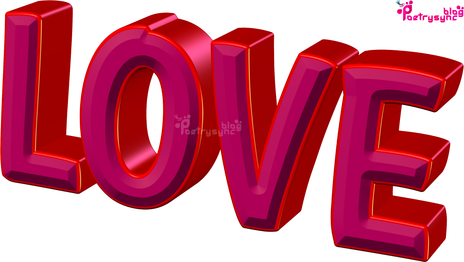 Go To Image - Love3d Png (1600x906), Png Download